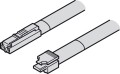 Przewód zasilający Häfele Loox5, do Häfele Loox5 12 V modułowy z łącznikiem zatrzaskowym 2-bieg. (monochromatyczna) (833.95.830)