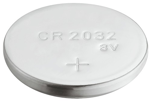 Bateria guzikowa CR2032, litowa, 3V (002.99.032)