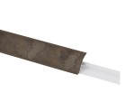 LISTWA PRZYBLATOWA-F227 ST78 4100x25x25MM Tytanit szary