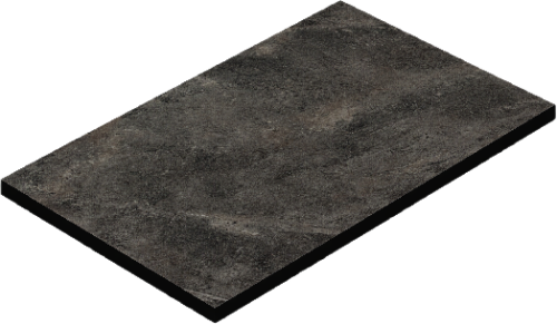 BLAT KOMPAKT-F121 ST87 4100x650x12MM Metal Rock antracytowy z czarnym rdzeniem
