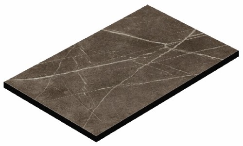 BLAT KOMPAKT-F205 ST9 4100x650x12MM Grigia Pietra antracytowa z czarnym rdzeniem