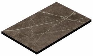  BLAT KOMPAKT-F205 ST9 4100x920x12MM Grigia Pietra antracytowa z czarnym rdzeniem
