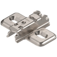 CLIP prowadnik, krzyżakowy, 03 mm, Stal, Wkręty, RW: otwór podłużny (173L6130)