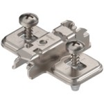 CLIP prowadnik, krzyżakowy, 03 mm, Stal, EXPANDO (zamont. specj. wkręty z kołkiem rozporowym), RW: otwór podłużny (174E6130.01)