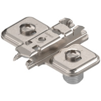 CLIP prowadnik, krzyżakowy, 00 mm, Stal, wciskany, RW: otwór podłużny (174L6100.05)