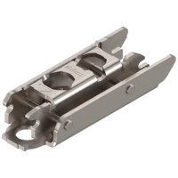  CLIP prowadnik, prosty (20/32 mm), 3 mm, Stal, Wkręty, RW: mimośród (175H3130)