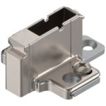 CLIP prowadnik, krzyżakowy, 18 mm, Cynk, wkręty EURO, RW: 2-częściowy (175H9190.22)