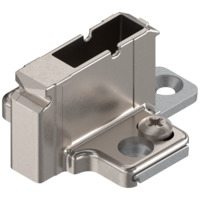 CLIP prowadnik, krzyżakowy, 18 mm, Cynk, wkręty EURO, RW: 2-częściowy (175H9190.22)
