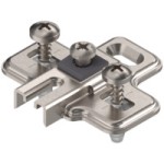 MODUL prowadnik, krzyżakowy, 0 mm, Stal, EXPANDO (zamont. specj. wkręty z kołkiem rozporowym), RW: otwór podłużny (194K6100E LODÓWKA)
