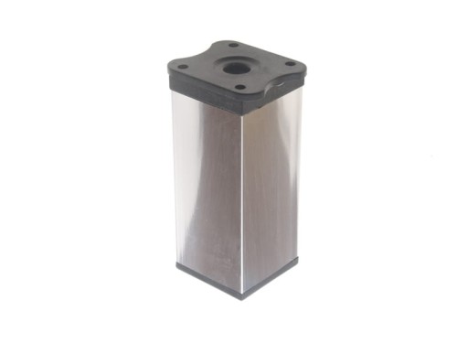 Nóżka meblowa DN-027 H-100 A2/P2 chrom - kwadratowa