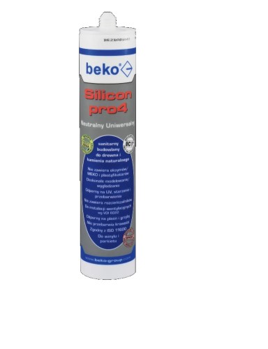 Silikon PRO4 Universal, Czarny (310 ml)