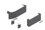 AVENTOS HK Top - Zaślepki do SERVO-DRIVE (zestaw z włącznikiem wpuszczanym) - Ciemnoszare (23K8000)
