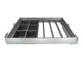 Wieszak na spodnie + organizer z prowadnicą Tandem SYMPHONY WB-664 P35 Antracyt L-600