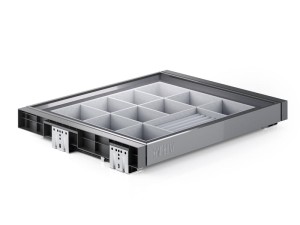  Organizer na biżuterię z prowadnicą Tandem SYMPHONY WB-665 P35 Antracyt L-600