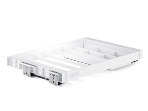  Wieszak na spodnie + organizer z prowadnicą Tandem SYMPHONY WB-664 P1 Biały L-700