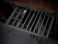 Wieszak na spodnie + organizer z prowadnicą Tandem SYMPHONY WB-664 P35 Antracyt L-900