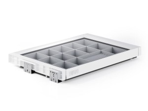  Organizer na biżuterię z prowadnicą Tandem SYMPHONY WB-665 P1 Biały L-700