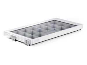  Organizer na biżuterię z prowadnicą Tandem SYMPHONY WB-665 P1 Biały L-900
