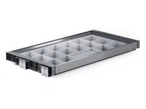  Organizer na biżuterię z prowadnicą Tandem SYMPHONY WB-665 P35 Antracyt L-900