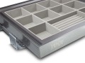 Organizer na biżuterię z prowadnicą Tandem SYMPHONY WB-665 P35 Antracyt L-900