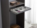 Organizer na biżuterię z prowadnicą Tandem SYMPHONY WB-665 P35 Antracyt L-900
