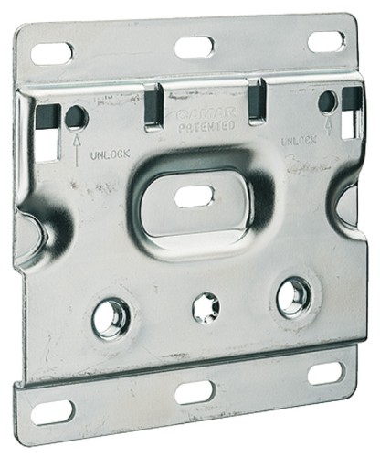 CAMAR 807 - Płytka nośna 120x120 mm z blokadą wypięcia (290.40.991)