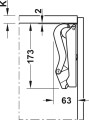 FREE SPACE 1.8 push Model E Biały (372.27.708)