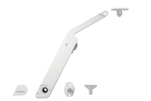  FREE FLAP H 1.5 Model B zestaw 1-częściowy do zastosowania jednostronnego Prawy Biały (372.39.810)