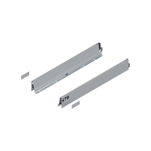 ANTARO - Boki Szuflad wys. M (83 mm), L-650 mm, Szary kpl.(378M6502SA)