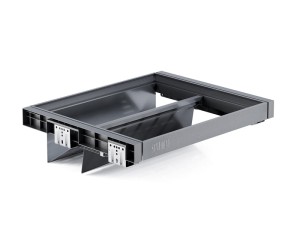  Kosz na buty z prowadnicą Tandem SYMPHONY WB-672 P35 Antracyt L-600