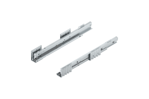 MERIVOBOX - Prowadnice z przesuniętym bolcem, 70 kg, L-450 mm kpl. (453.4501BZ R+L)