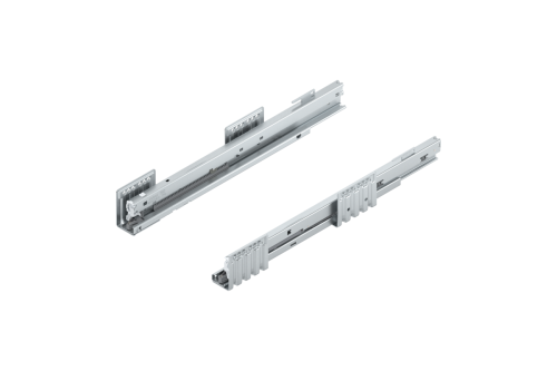 MERIVOBOX - Prowadnice z przesuniętym bolcem, 70 kg, L-450 mm kpl. (453.4501BZ R+L)