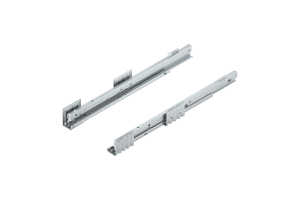 MERIVOBOX - Prowadnice z przesuniętym bolcem, 70 kg, L-500 mm kpl. (453.5001BZ R+L)