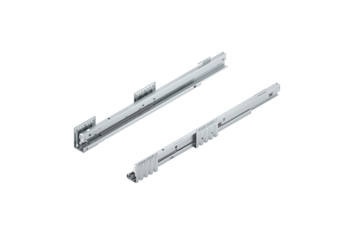 MERIVOBOX - Prowadnice z przesuniętym bolcem, 70 kg, L-550 mm kpl. (453.5501BZ R+L)