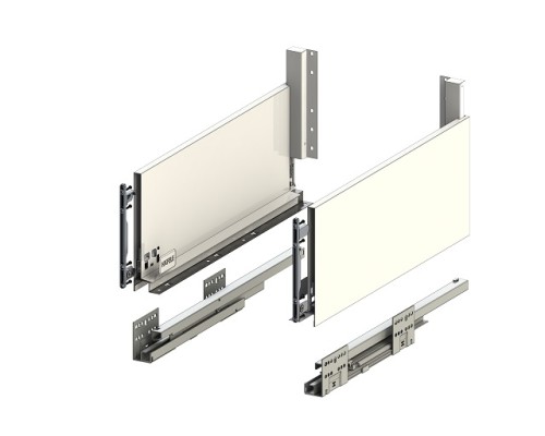 MATRIX S SLIM SZUFLADA L=450, H=64, 35KG, BIAŁY PREMIUM (514.10.824)
