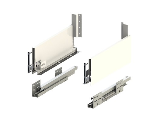 MATRIX S SLIM SZUFLADA L=400, H=135, 35KG, BIAŁY PREMIUM (514.13.823)