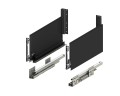 MATRIX S SLIM SZUFLADA L=550, H=199, 35KG, CZARNY (514.15.306)