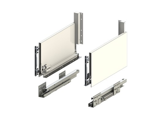 MATRIX S SLIM SZUFLADA L=400, H=199, 35KG, BIAŁY PREMIUM (514.15.823)