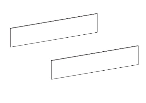 MATRIX S35 Panel Szklany Matowy 500 (442x87 mm) (552.51.275)