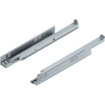 TANDEM plus BLUMOTION pełen wysuw, 30 kg, L=450 mm, lewa/prawa - Grubość płyty 17-19 mm (560F4500B)