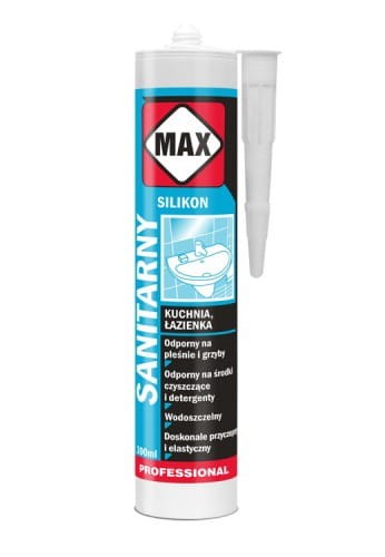 Silikon MAX Sanitarny Bezbarwny 280ml