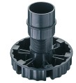 HE - Nóżka meblowa na wcisk H= 125 mm (115-143 mm) (637.76.324)