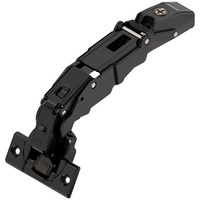 CLIP top Zawias z zerowym uskokiem 155°, Drzwi nakładane, puszka na wkręty z BLUMOTION ONYX (71B7550)