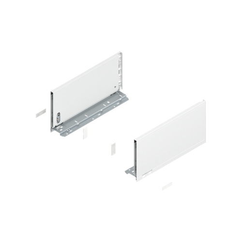 LEGRABOX - Boki Szuflad wys. C (177,0 mm), L=300 mm, lewy/prawy, Biały Pure (770C3002S)
