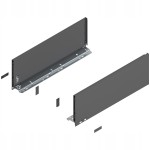 LEGRABOX - Boki Szuflad wys. C (177,0 mm), L=500 mm, lewy/prawy, Antracyt Pure (770C5002S)
