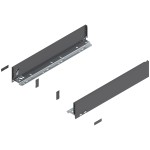 LEGRABOX - Boki Szuflad wys. M (90,5 mm), L=500 mm, lewy/prawy Antracyt (770M5002S)