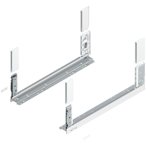 LEGRABOX - Boki Szuflad wys. C (177,0 mm), L=600 mm, lewy/prawy, Biały Free (780C6002S)