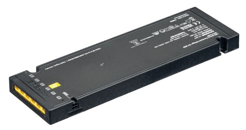 Loox5 Zasilacz 12V - 60W ECO, 4x gniazdo LED, 1x gniazdo przełącznik (833.72.967)