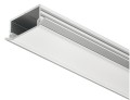 Profil wpuszczany, Profil Häfele Loox 1190 do taśm LED 10 mm, mleczny 2,5m, Srebrny (833.72.983)