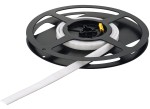 Taśma LED 2099 w silikonowym rękawie, 12V/9.6W/3M, (monochromatyczna) emisja światła na boki, do rowka 4 x 10 mm, 120 LED/m, IP44 3000K - ciepła (833.74.261)